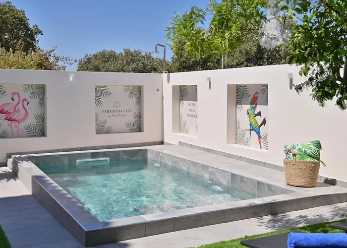 Paradissia Luxe With Private Swimming Pool